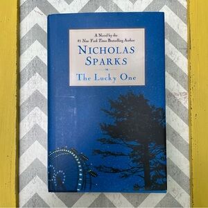Nicholas Sparks The Lucky One Hardcover Book Fiction Romance Novel
